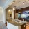 Kitchen is open to living room and dining area