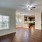 Living room is open to dining area and kitchen